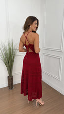 Vestido Tricot Maraísa Vermelho