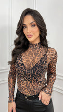 Body Tule Animal Print